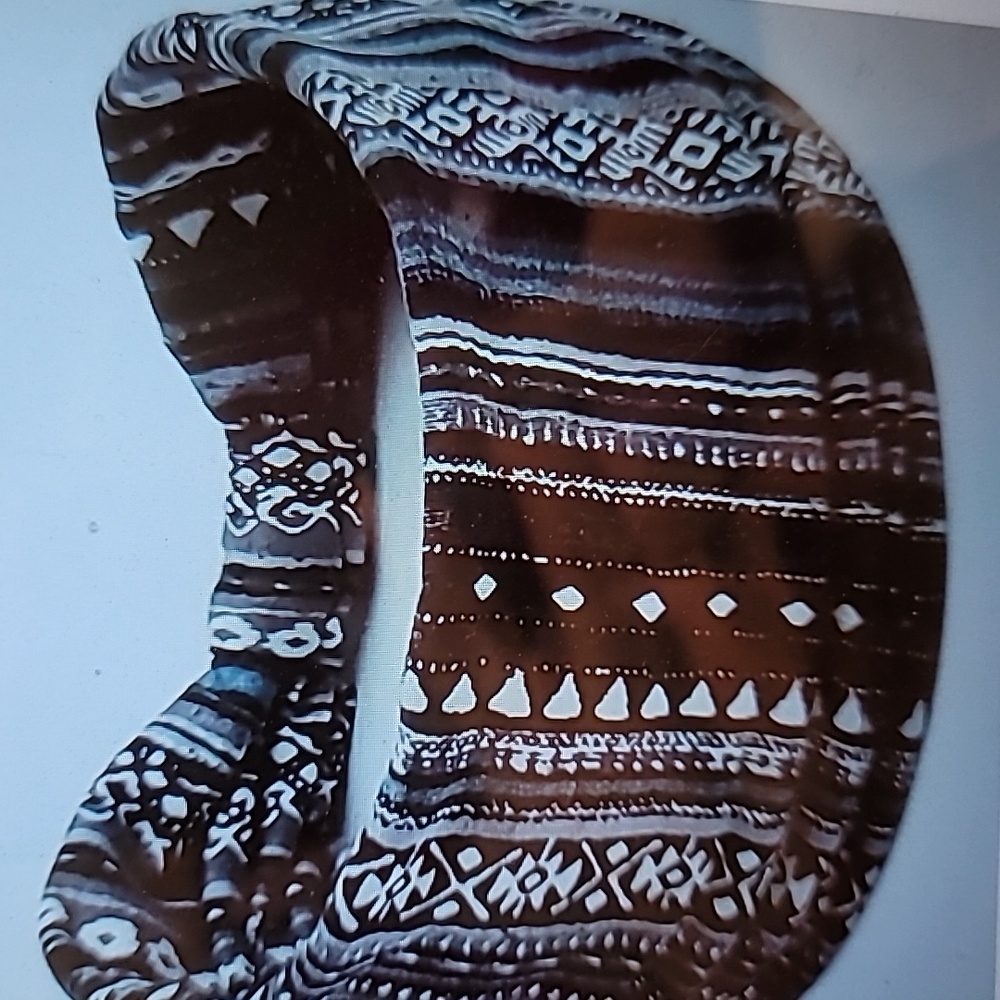 Two Bohemian Wide Stay in Place Headbands